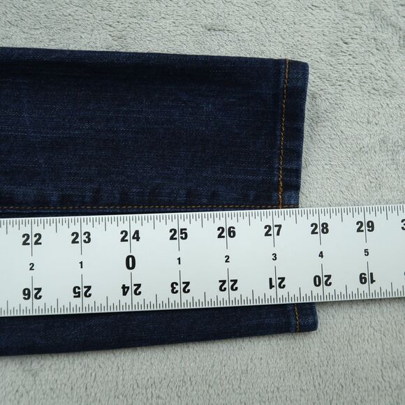 Old Navy Jeans Womens Size 6 Short Blue Mid-Rise Sweetheart Skinny 27.5" Inseam - Picture 5 of 13